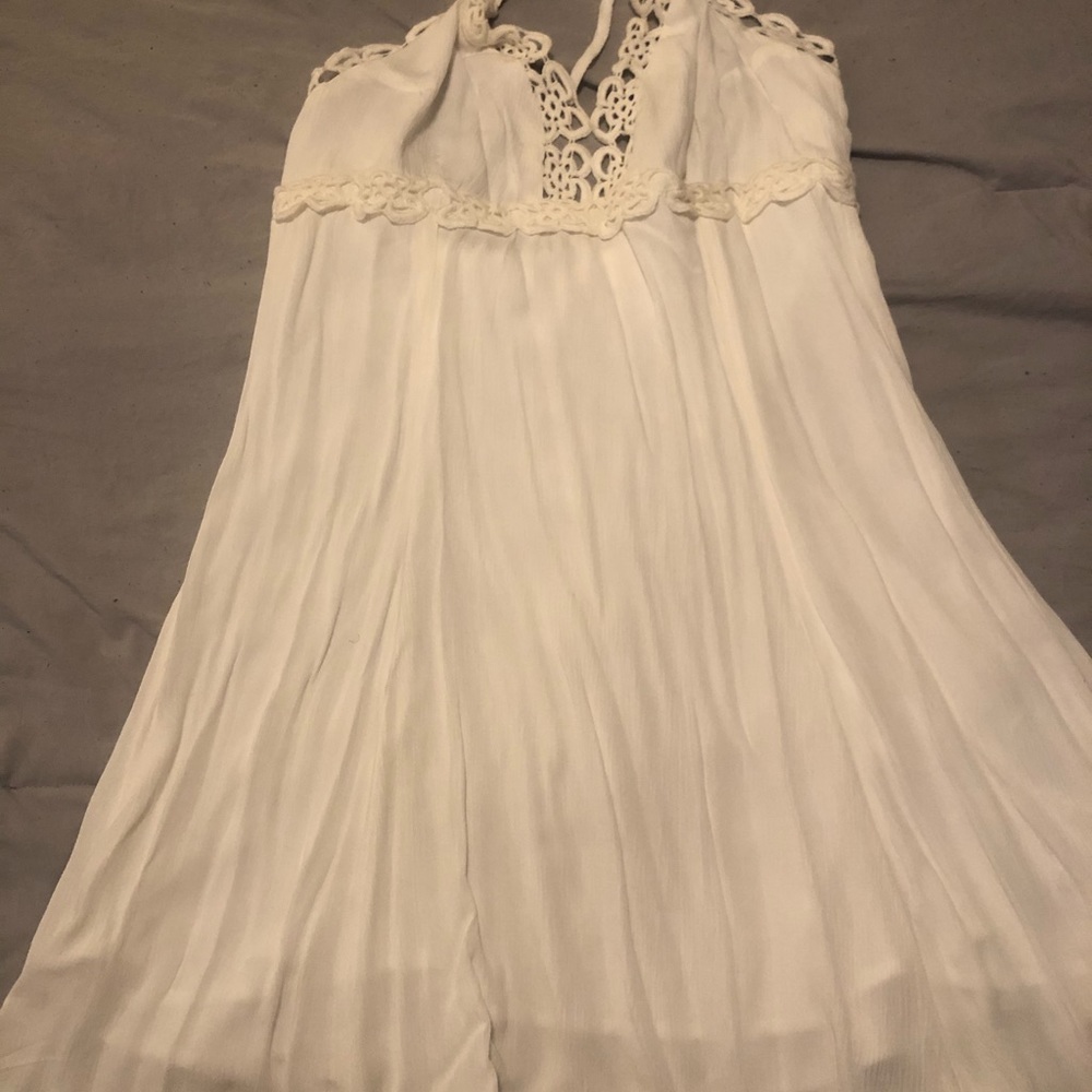 Cute White Mini Dress